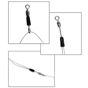 Solid Rings Fishing Connector Hook