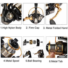 Load image into Gallery viewer, Metal Fishing Reel