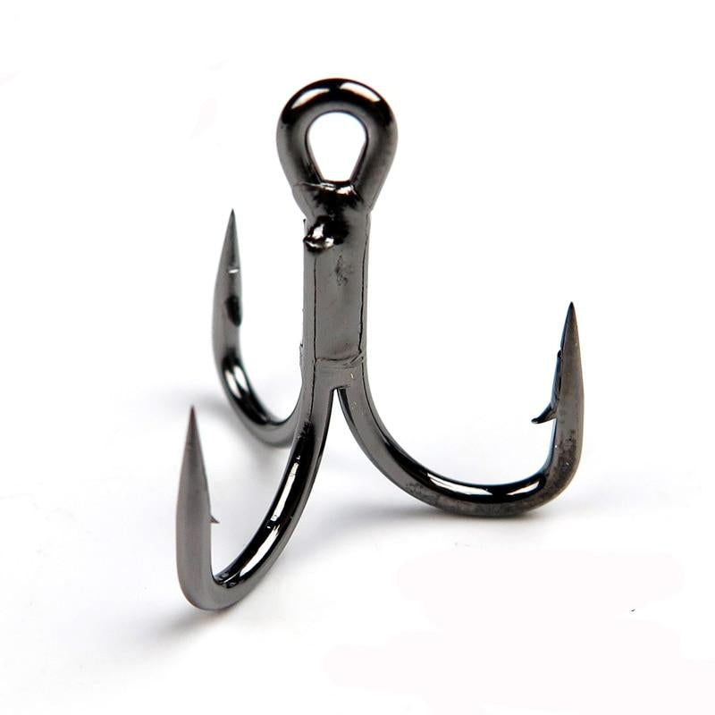 Carbon Steel Treble Overturned Hook