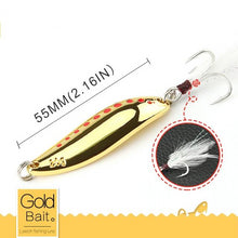 Load image into Gallery viewer, Metal Spoon Fishing Lure