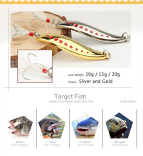 Load image into Gallery viewer, Metal Spoon Fishing Lure