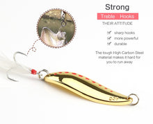 Load image into Gallery viewer, Metal Spoon Fishing Lure