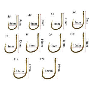 Sharpened Ultrapoint Fishing Hook Set